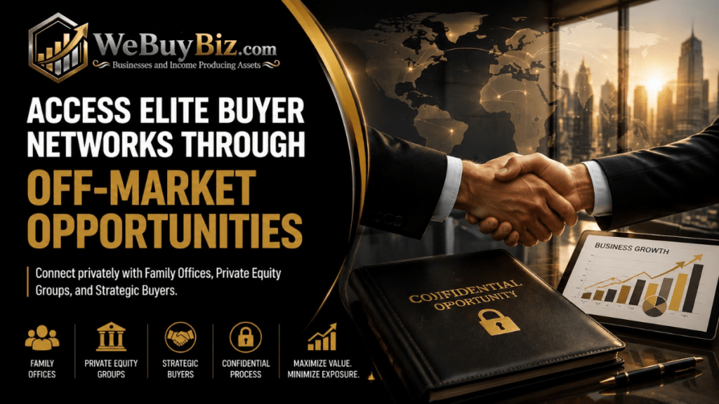 Off-Market Business Acquisitions