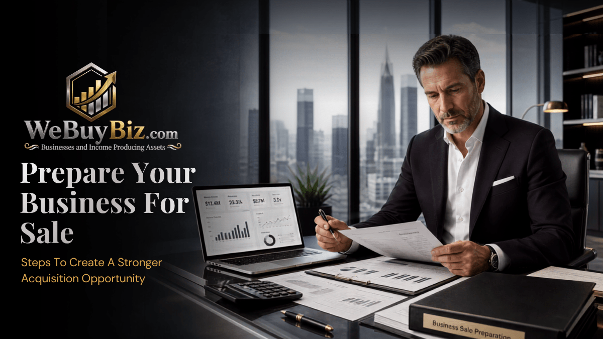 Prepare a Business for Sale